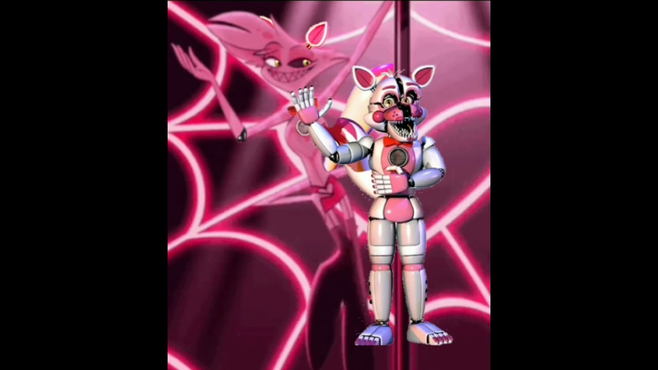 Funtime Dust #fnaf #funtimefoxy #hazbinhotel #angeldust