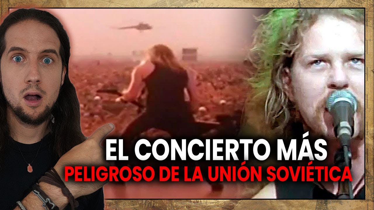 EL CONCIERTO MASIVO QUE ANUNCIÓ EL FIN DE LA UNIÓN SOVIÉTICA: MONSTERS OF ROCK 91