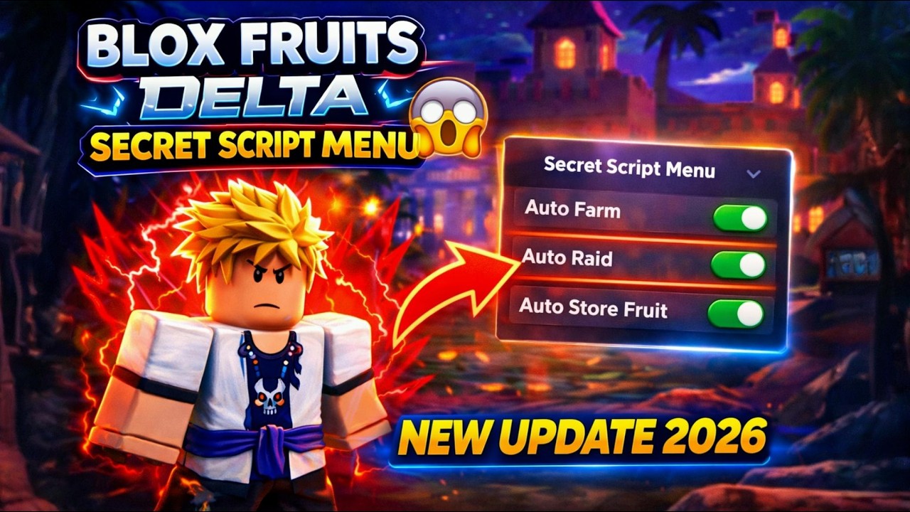 Delta Latest Version For Blox Fruits 😱 Auto Find Script Menu | Full Tutorial