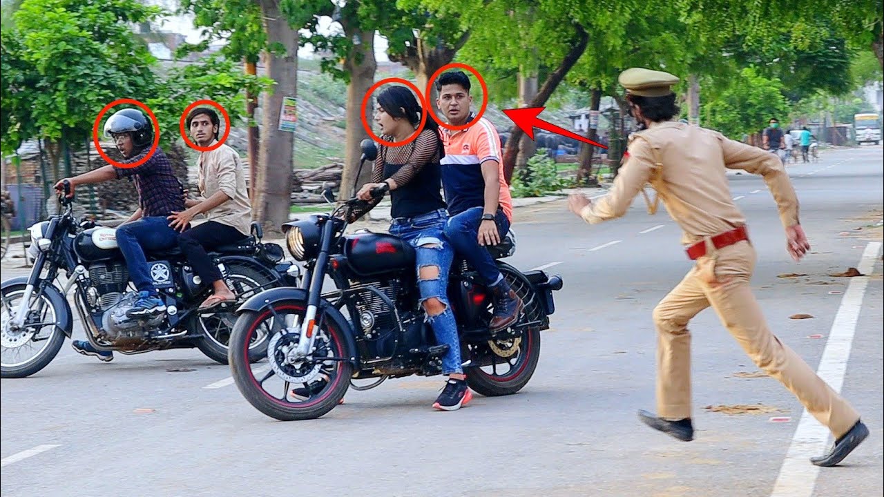 Bullet Arrested by Police  //Prank // Sumit Cool Dubey