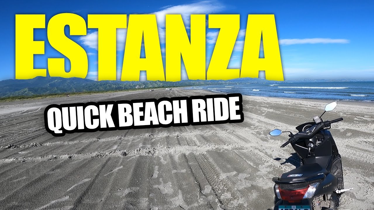 Estanza Beach Lingayen Quick Ride | Yamaha Nmax 155 | Sir Kent