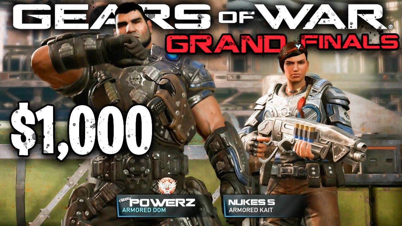 Гранд-финал турнира Gears of War 2v2 с призовым фондом 1000 долларов!