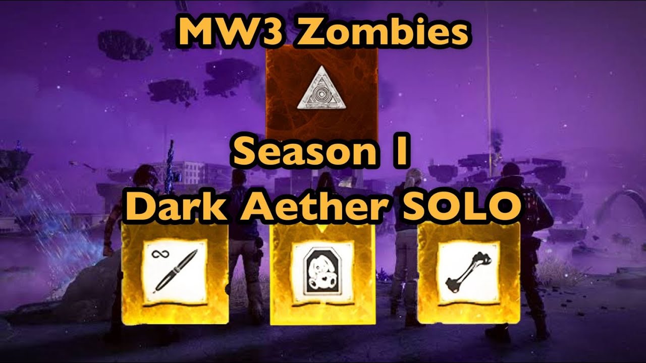 COD MW3 Zombies - Season 1 Dark Aether Solo