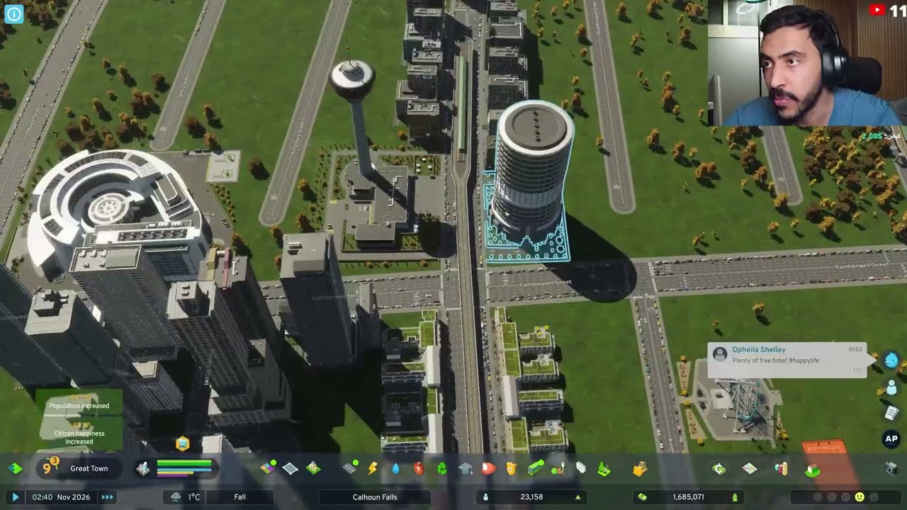 Cities Skylines 2 l سيتي سكاي لاين نحاول نبني اجمل مدينة ح5