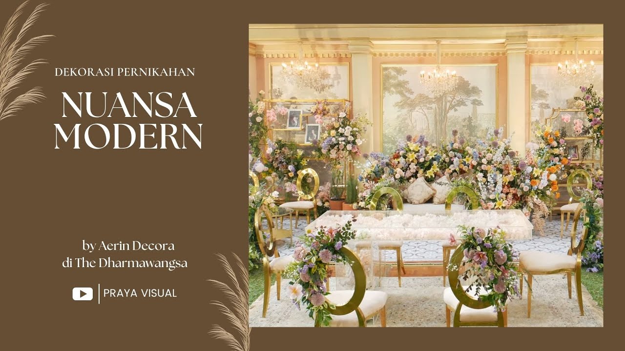 4K Dekorasi Pernikahan di The Dharmawangsa Hotel by Aerin Decor - Alma & Imou