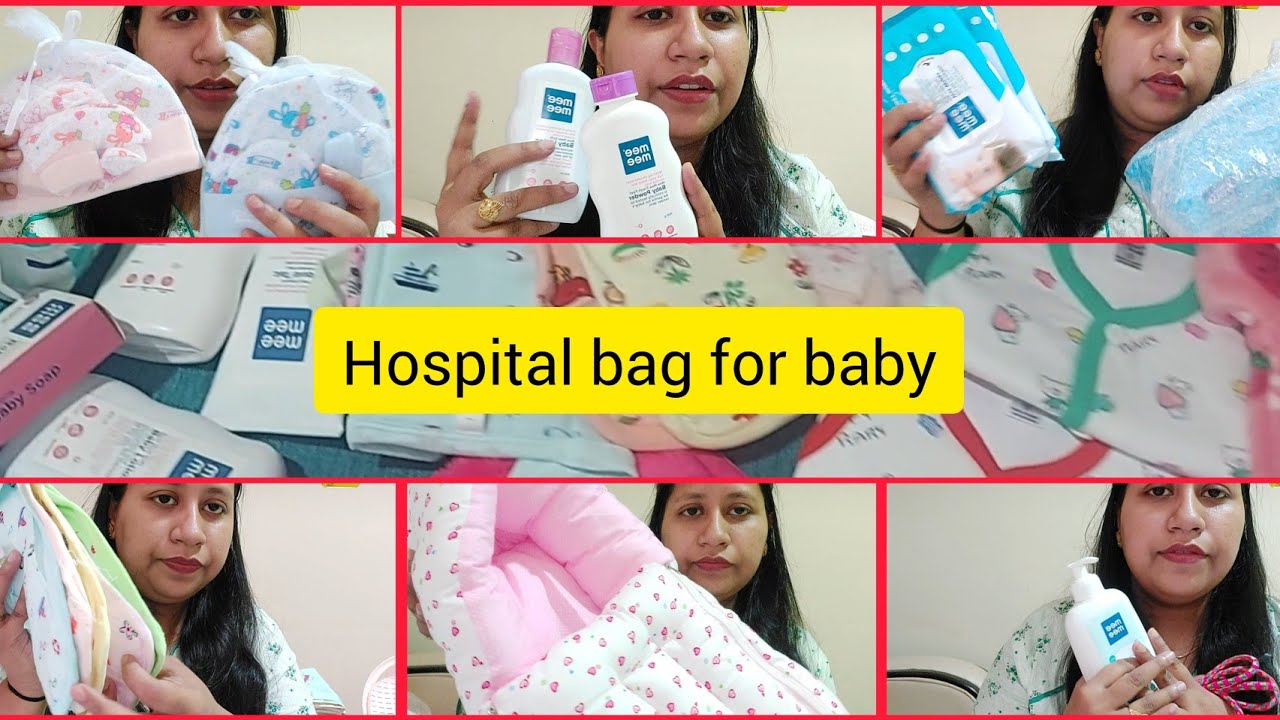 Hospital bag for baby ll hospital যাবলে কি কি লৈছো ll baby shopping 🛍
