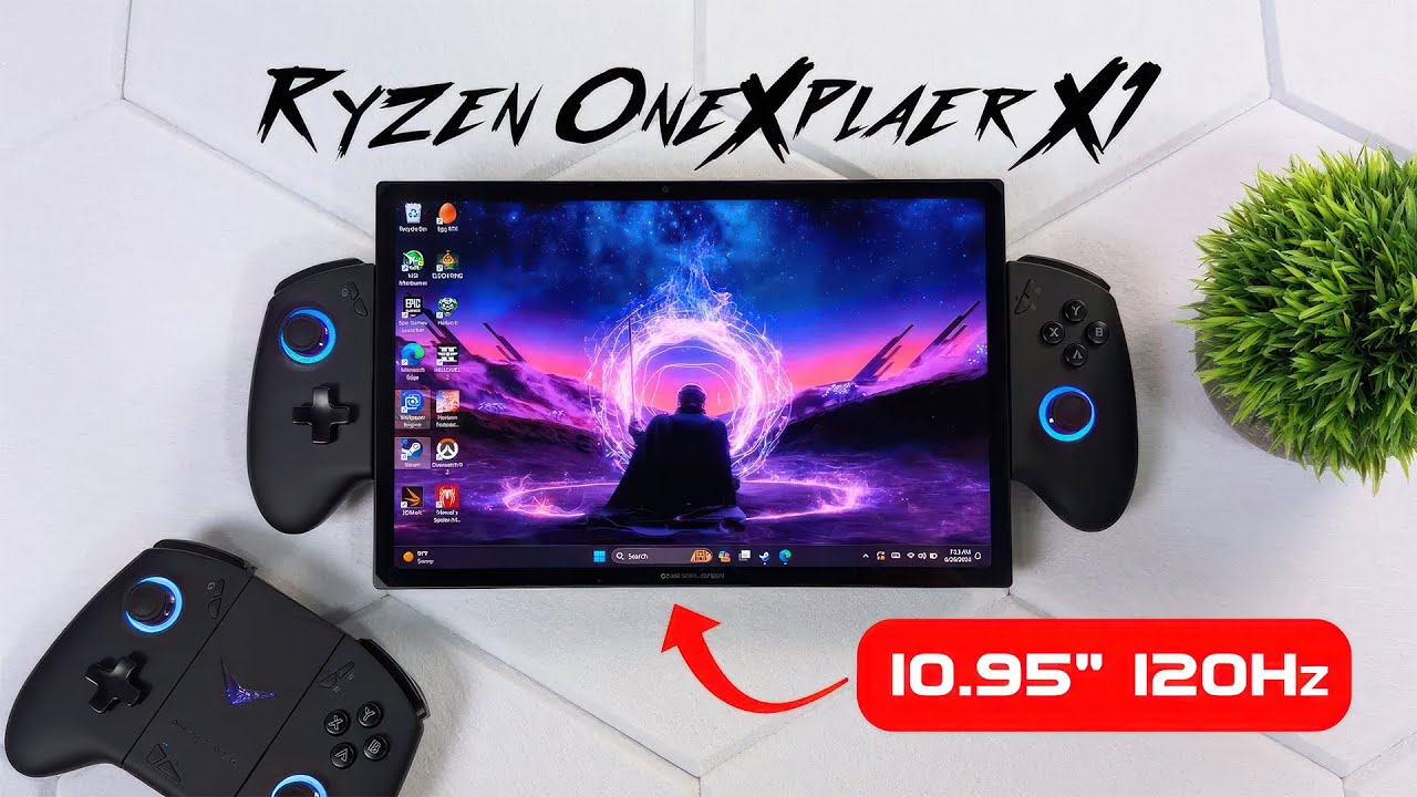 ONEXPLAYER X1 Ryzen Edition: совершенно новая 10,9-дюймовая портативная консоль с частотой обновл...