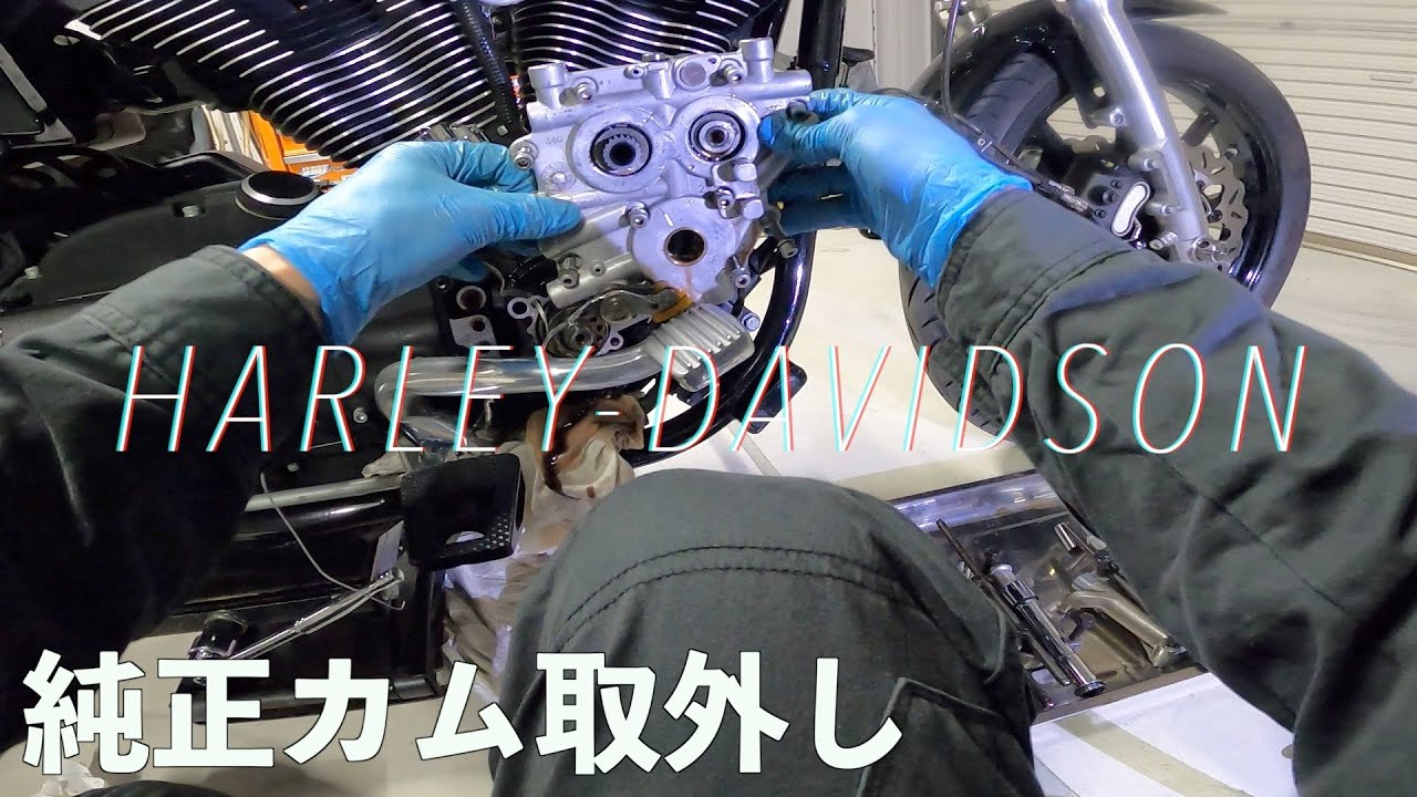 【ハーレー】１万キロのカムチェーンテンショナーはこんな感じ！素人カム交換Part４