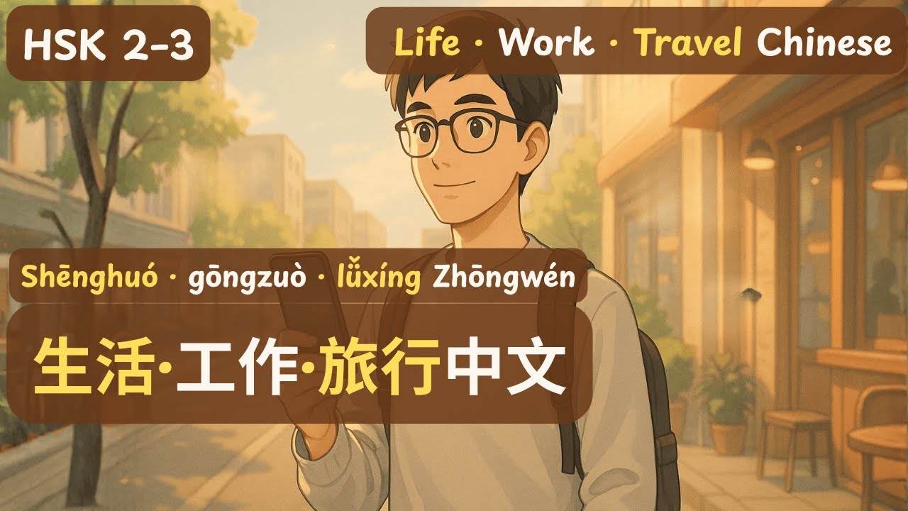 Life · Work · Travel Chinese | 生活·工作·旅行中文 - Shēnghuó · gōngzuò · lǚxíng Zhōngwén | Chinese Podcast