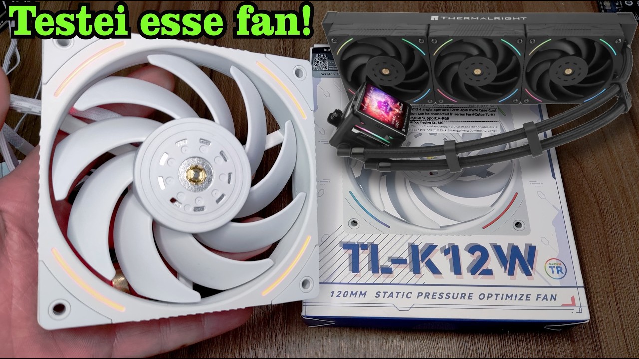 Reviews FAN THERMALRIGHT TL-K12, mesmo fan WC Elite Vision