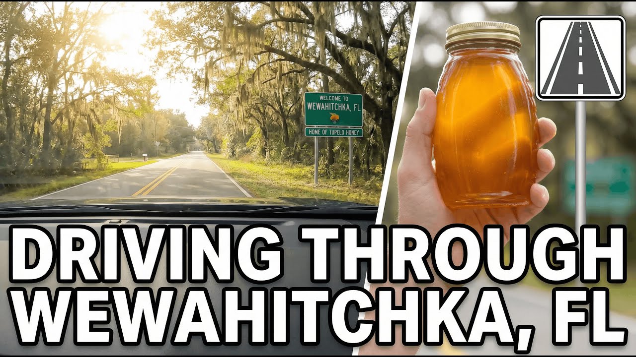 Driving through Wewahitchka, Florida