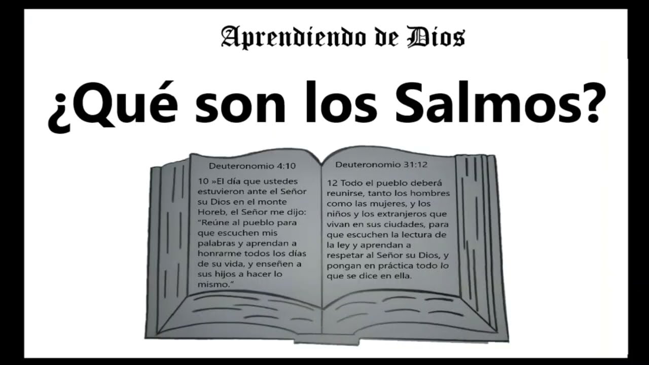 ¿Qué son los salmos? - Aprendiendo de Dios con Jenssy