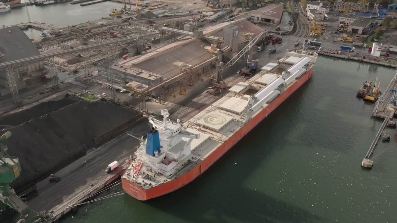 MV Pyxis Ocean w Porcie Gdynia