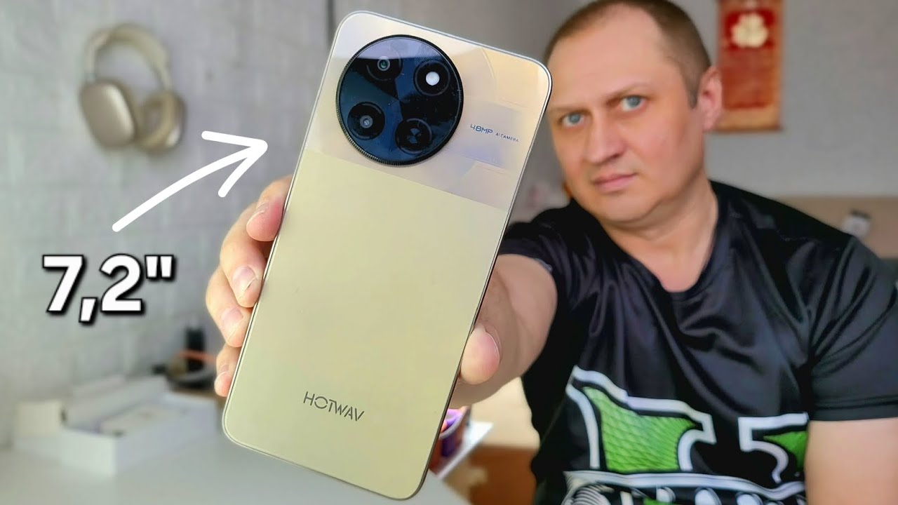 HOTWAV NOTE 18 GT - ИНТЕРЕСНЫЙ СМАРТФОН С ДИАГОНАЛЬЮ ЭКРАНА 7,2