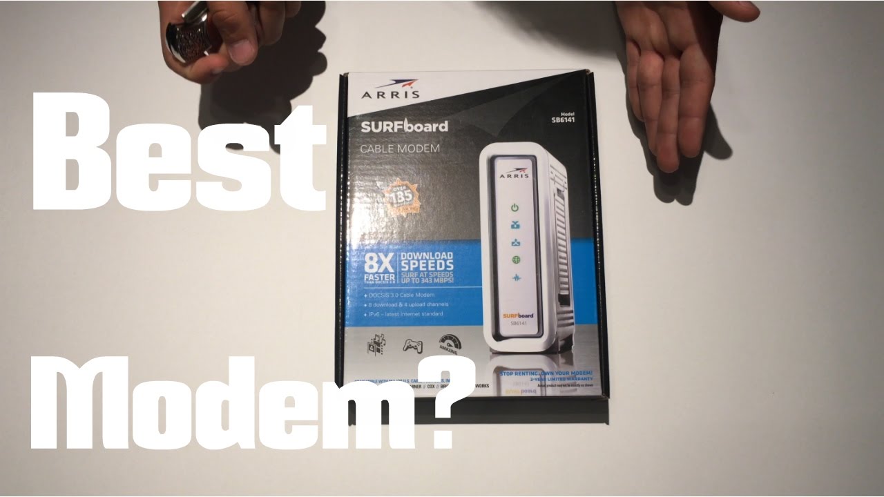 Unboxing: ARRIS SURFboard SB6141 DOCSIS 3.0 Cable Modem