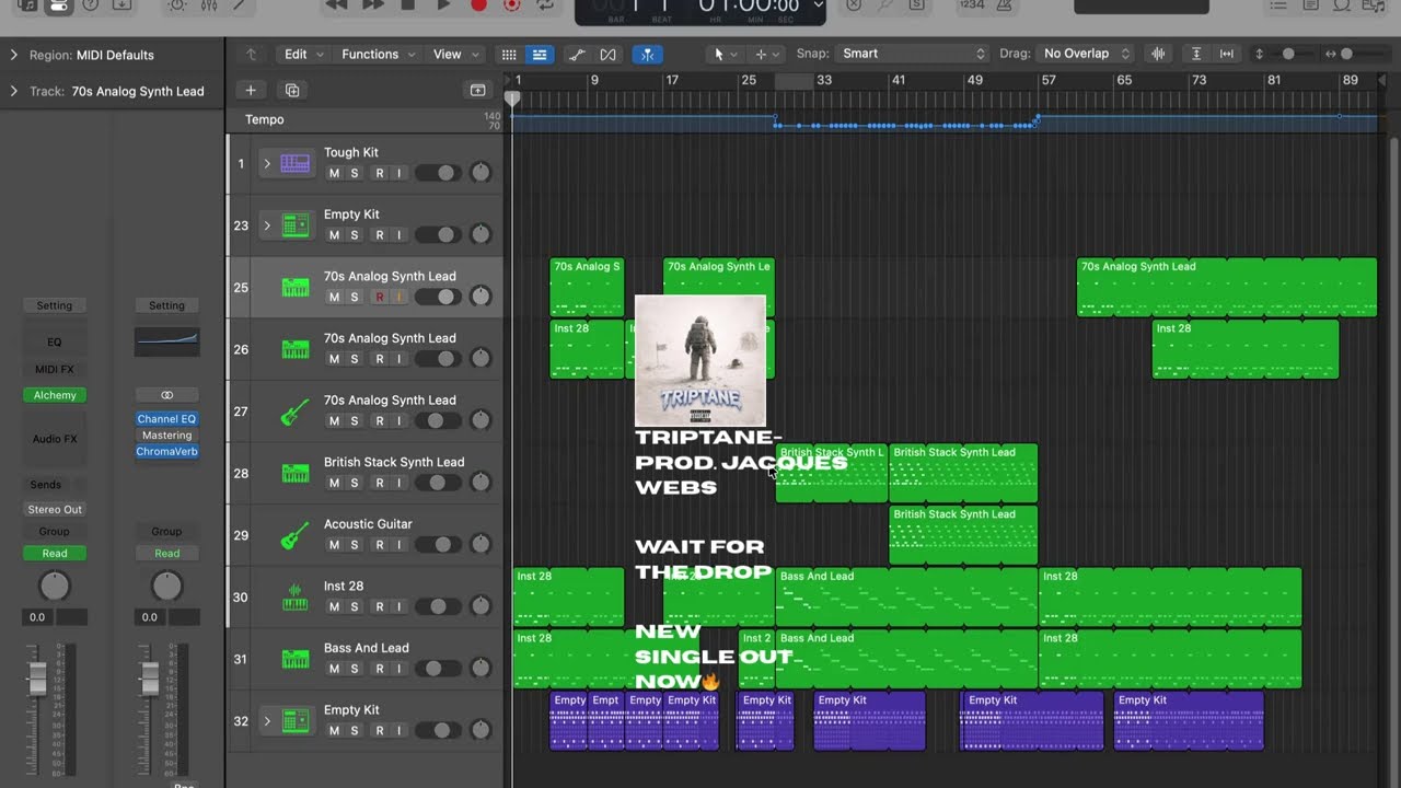 Triptane-Prod. Jacques Webs (Original beat for sale)#hiphopproducer #producer