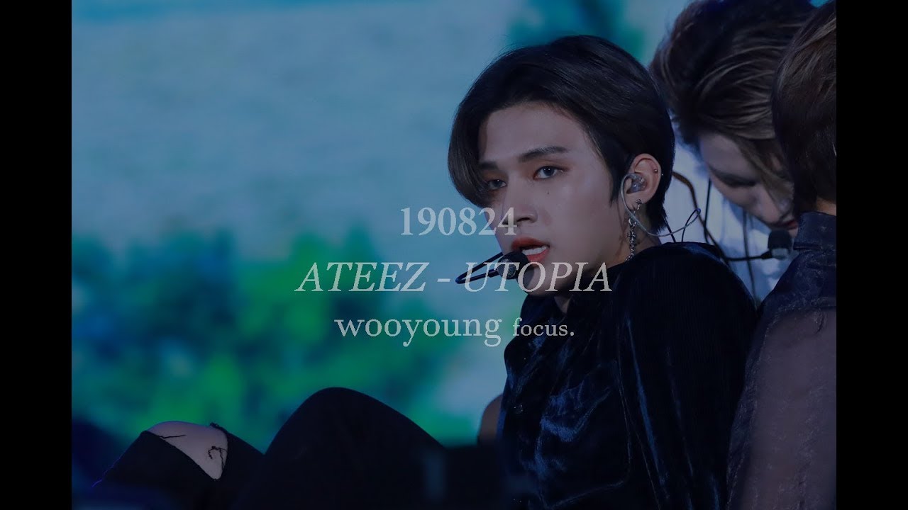 [4K] 190824 에이티즈 우영 유토피아 직캠｜ATEEZ UTOPIA WOOYOUNG focus