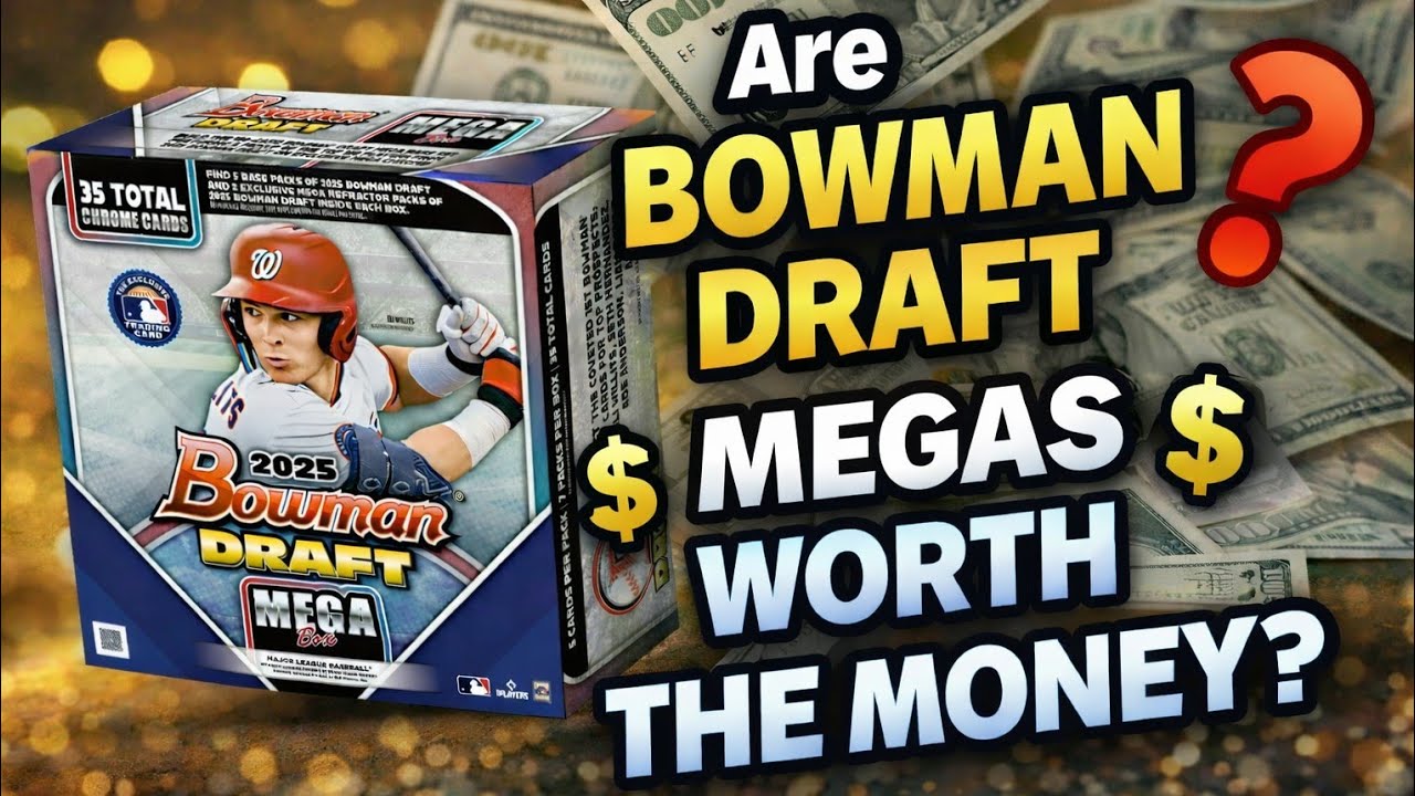 2025 Bowman Draft Mega Box Opening - Are They Worth The Money?