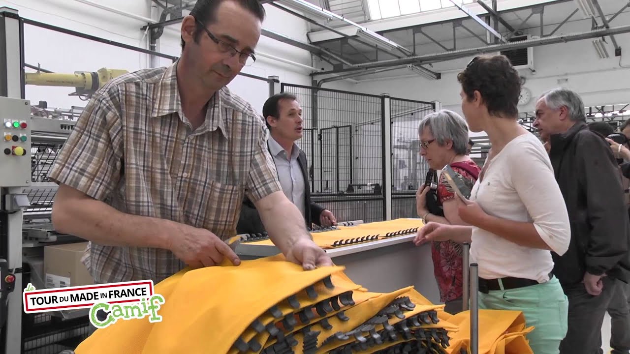 ETAPE N&deg;6 - La visite de Lafuma &agrave; Anneyron (26)