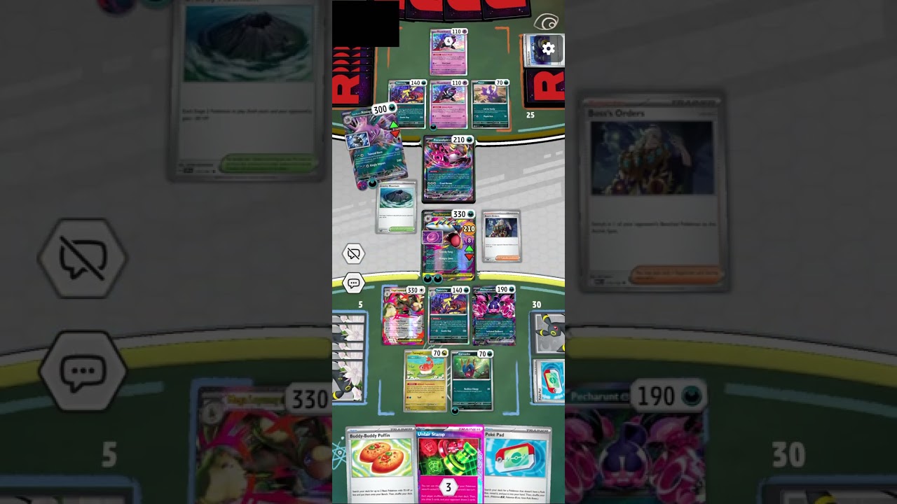 Playing with “Mega sharpedo, Mega Venusaur and Team Rocket Honchkrow” decks