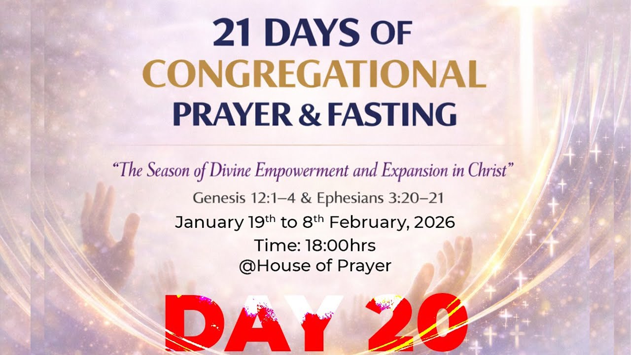 |DAY 20| ~ The Purpose of the Wilderness ~ Prophet Rodgers Kalinde