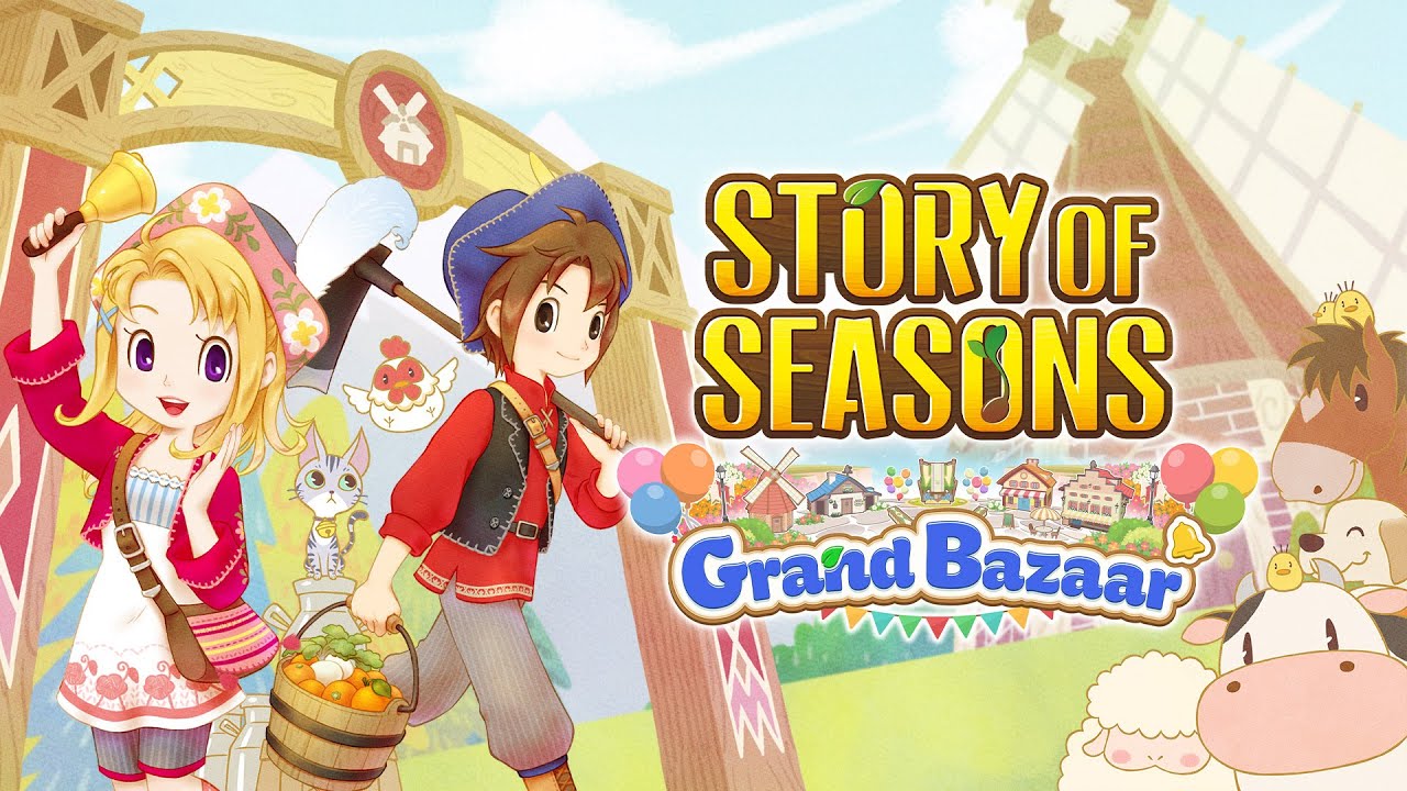 Story of Seasons: Grand Bazaar - Welcome to Zephyr Town Trailer 1080p