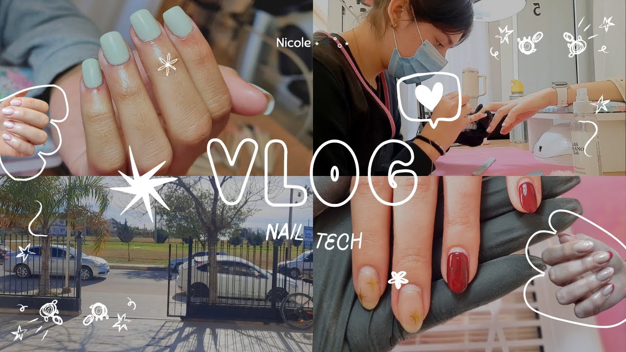 🌷VLOG: un día en mi vida como manicurista ✨🌼 💅🏻
