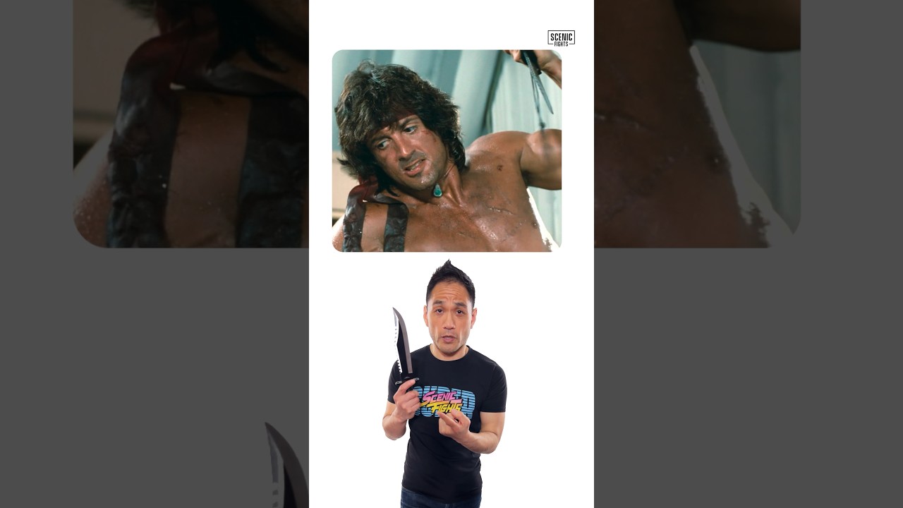 How Legit is Rambo&rsquo;s Survival Knife? #shorts