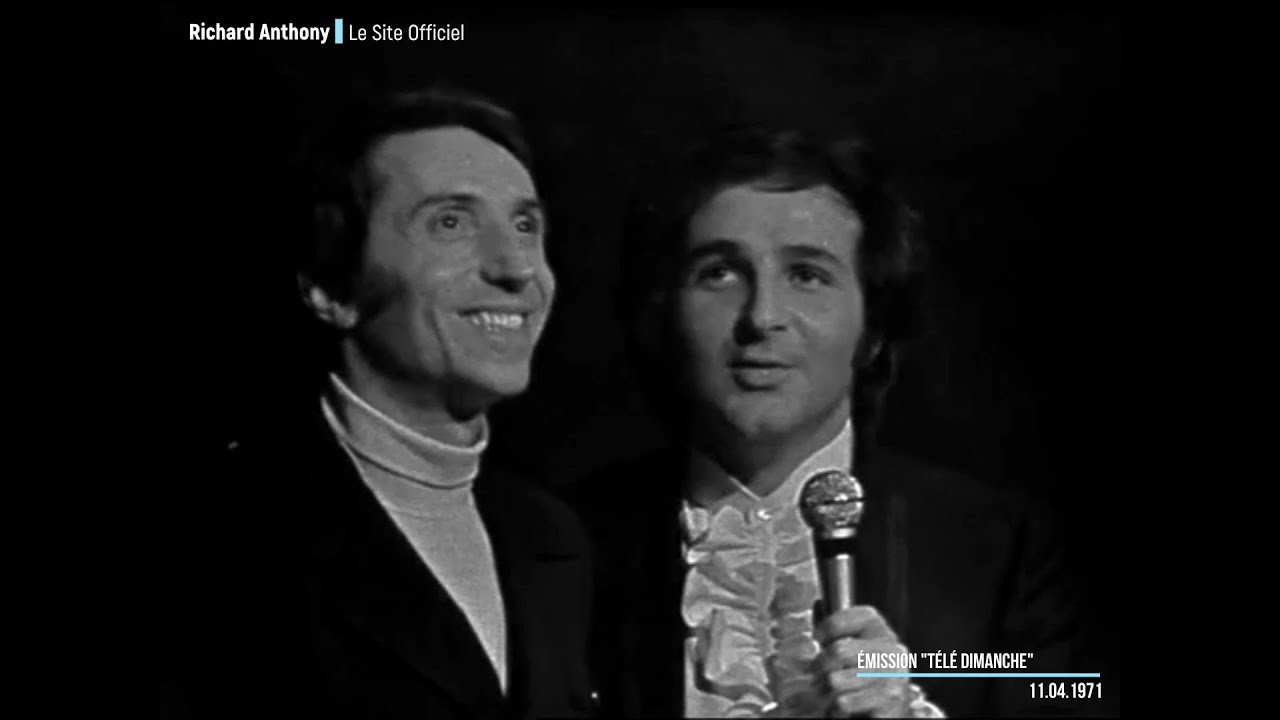 Richard Anthony - Neige (Inédit - Télé Dimanche - 11.04.1971)