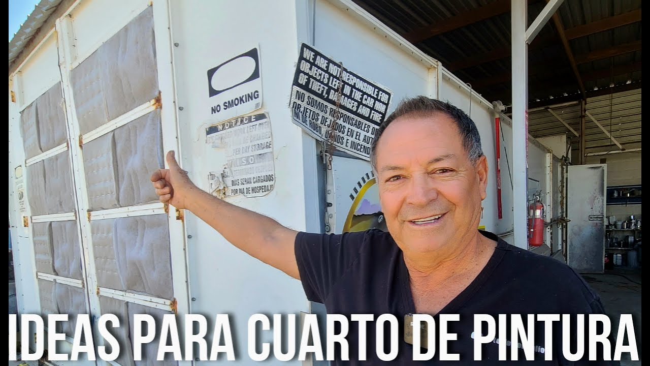 lo esensial, partes de una cabina de pintura. Como funciona una cabina de pintura