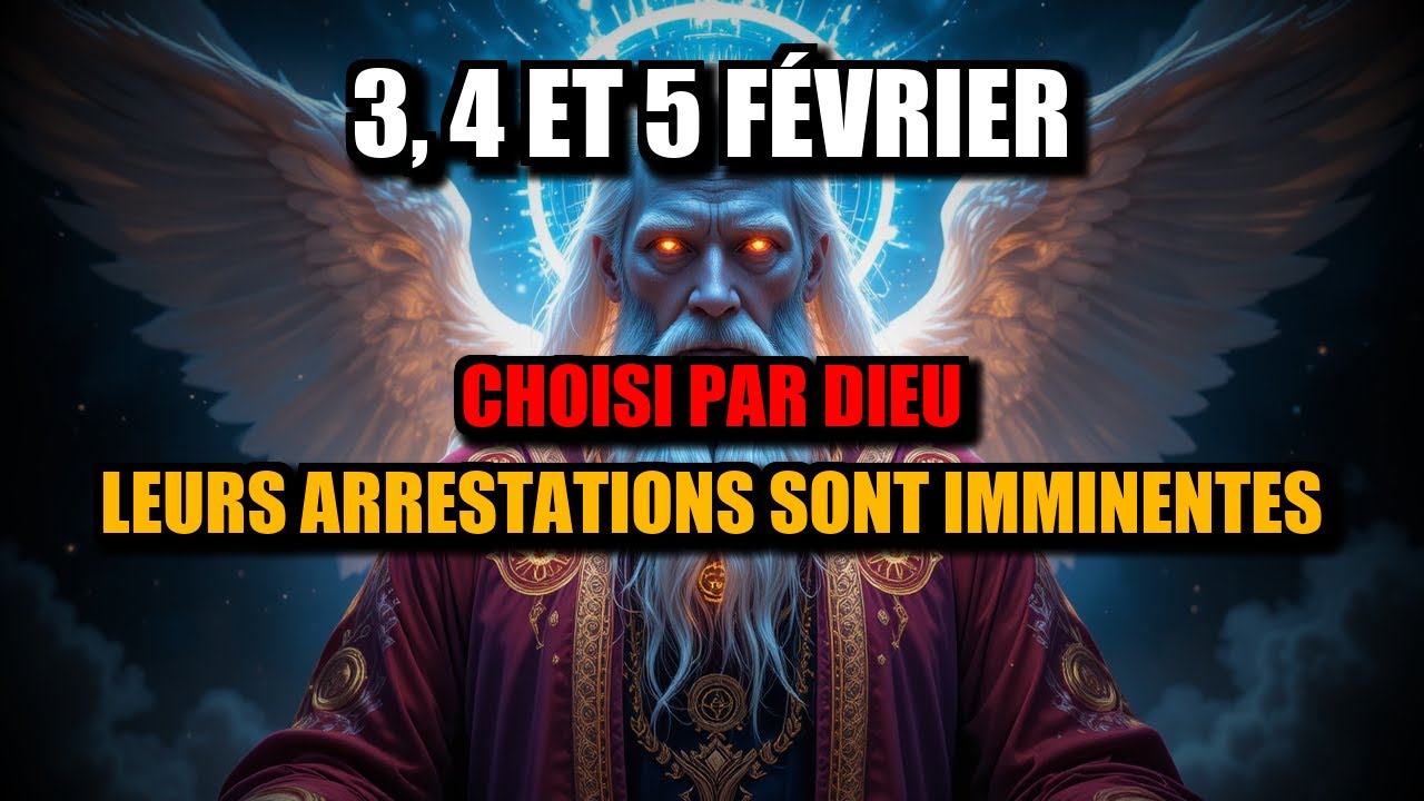 Élus de Dieu Les 3, 4 et 5 FÉVRIER, le Ciel Révèle Pourquoi Tout le Monde Parle de Vous