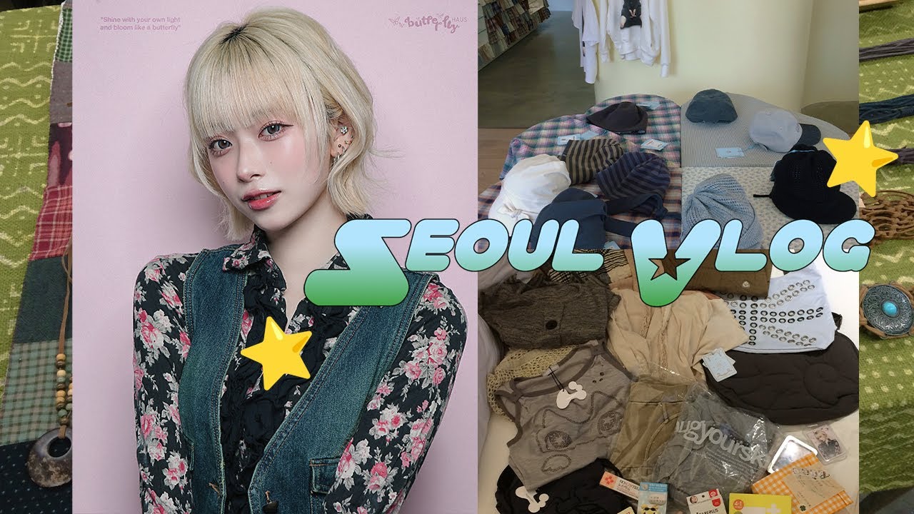 【ぼっち韓国vlog】１人で韓国全然余裕だった🇰🇷✈️｜ショッピング🛍️美容🧏🏻撮影📸１人でも大忙し韓国💦