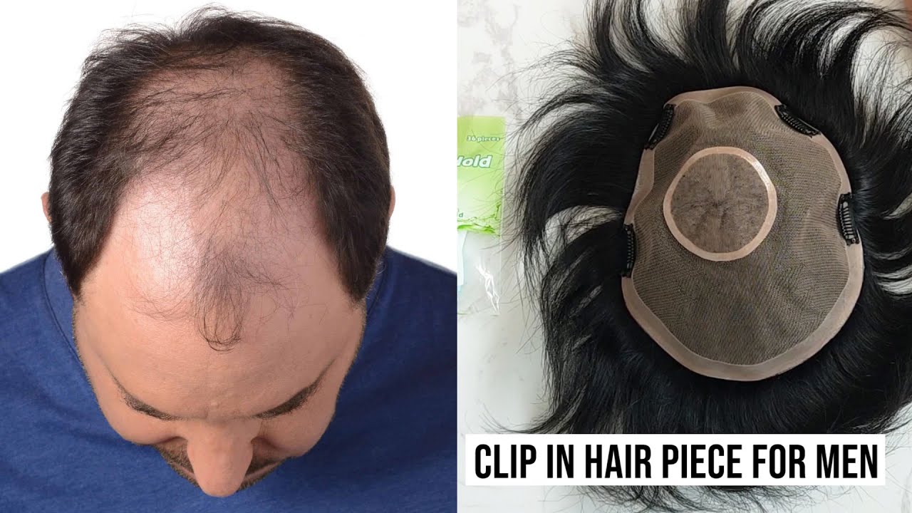 Clip In Hair Piece for Men | LaVivid Hair