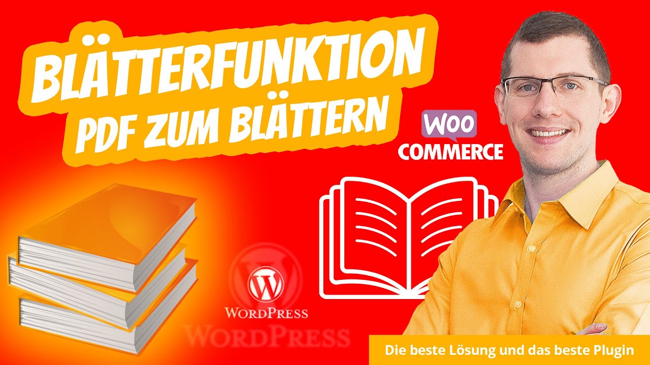 WordPress Blätterfunktion PDF Blätterkatalog Plugin 📙 Einfach PDF zum Blättern online anbieten