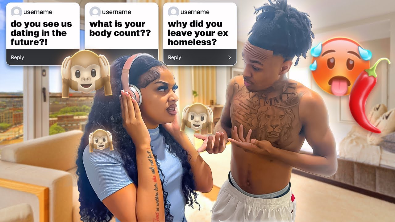 WHISPER CHALLENGE WITH SPICY QUESTIONS🔥 *must watch*