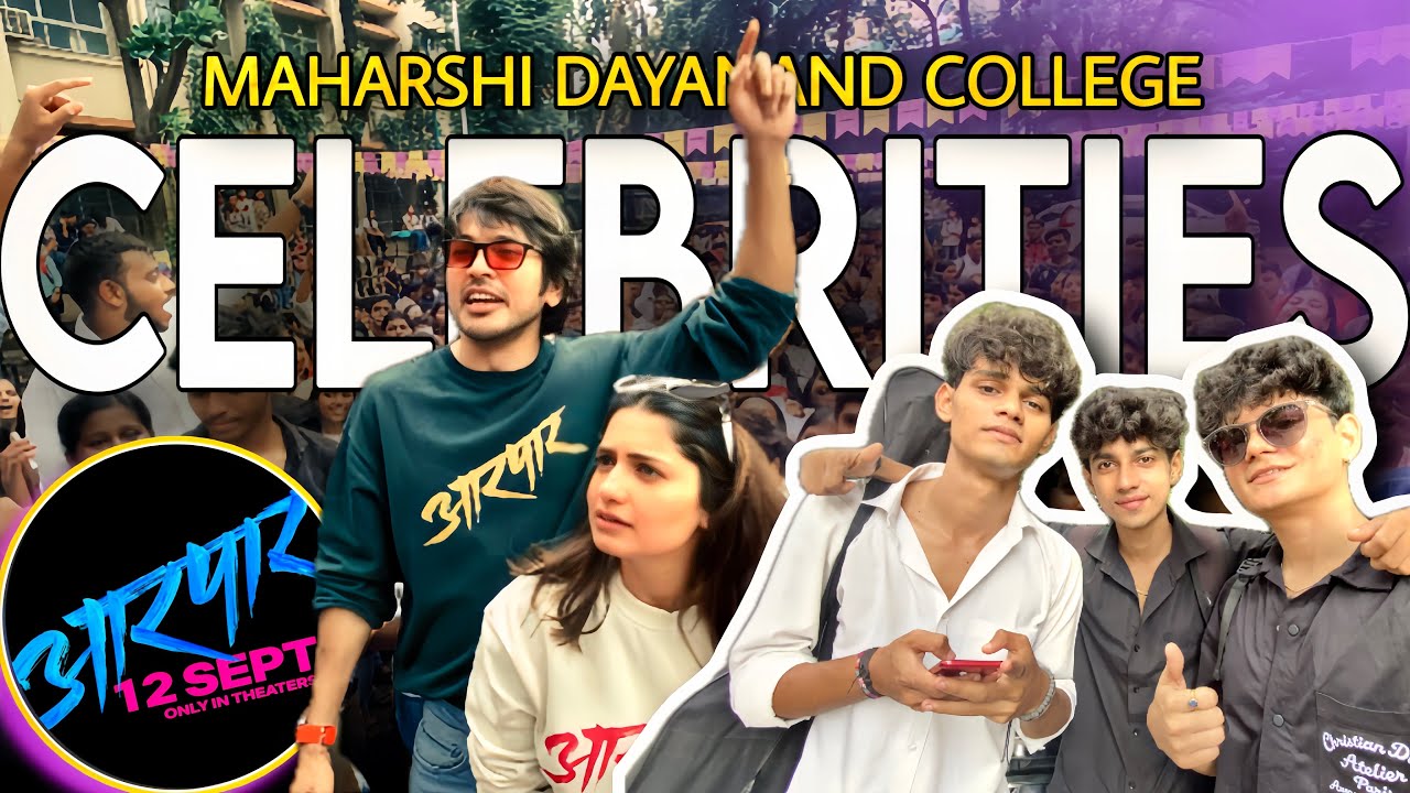 UNBELIEVABLE CELEBRITIES ENTRY at College Fest 2025 🚨 | Daily Vlog 