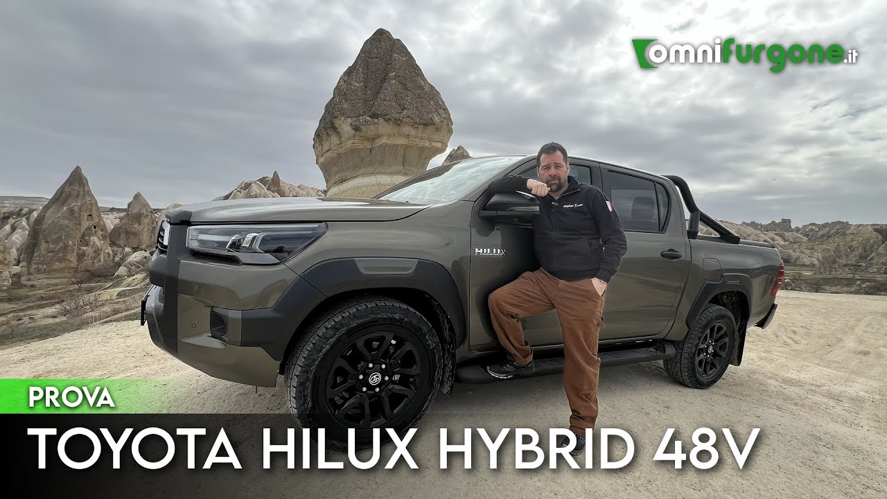 HILUX Hybrid 48V: 204 CV, 500 Nm e tecnologia Mild Hybrid efficienza e PRESTAZIONI all-road
