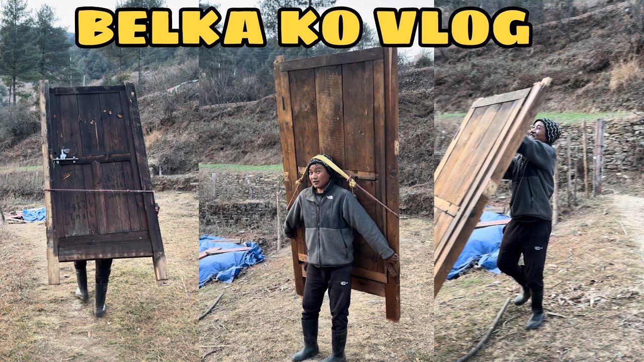 Belka Kaam bata farke paxi ko mero vlog