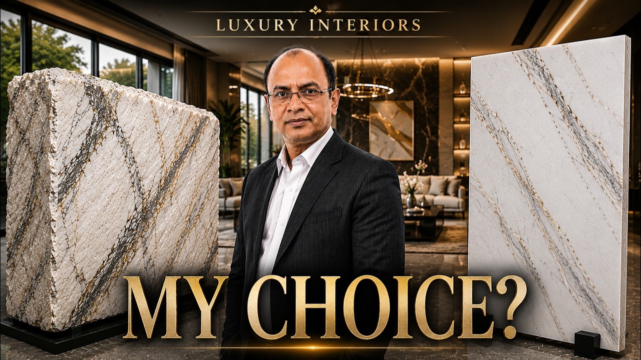 Luxury Floor : Italian Marble or Large Vitrified Slabs?