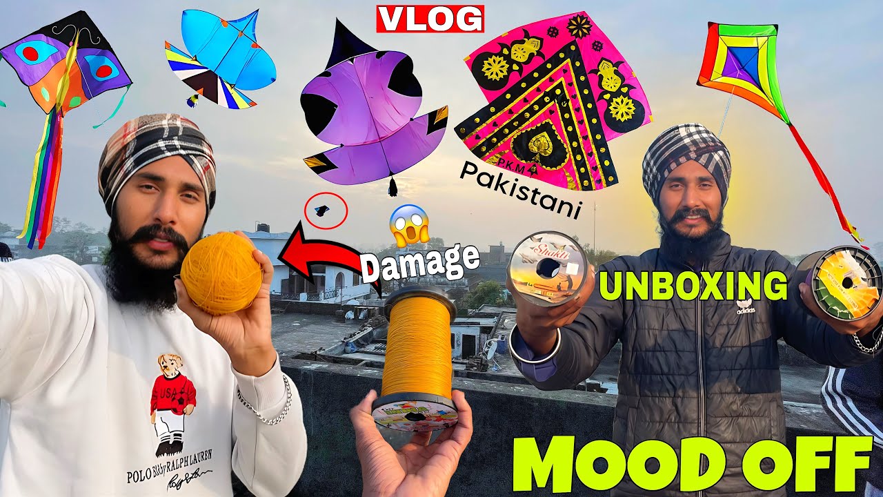 UNBOXING + TESTING NEW GO INDIA GO GATTU 🔥|| KITE VLOG 😇 CUTTINGS OTHER KITES 🪁 