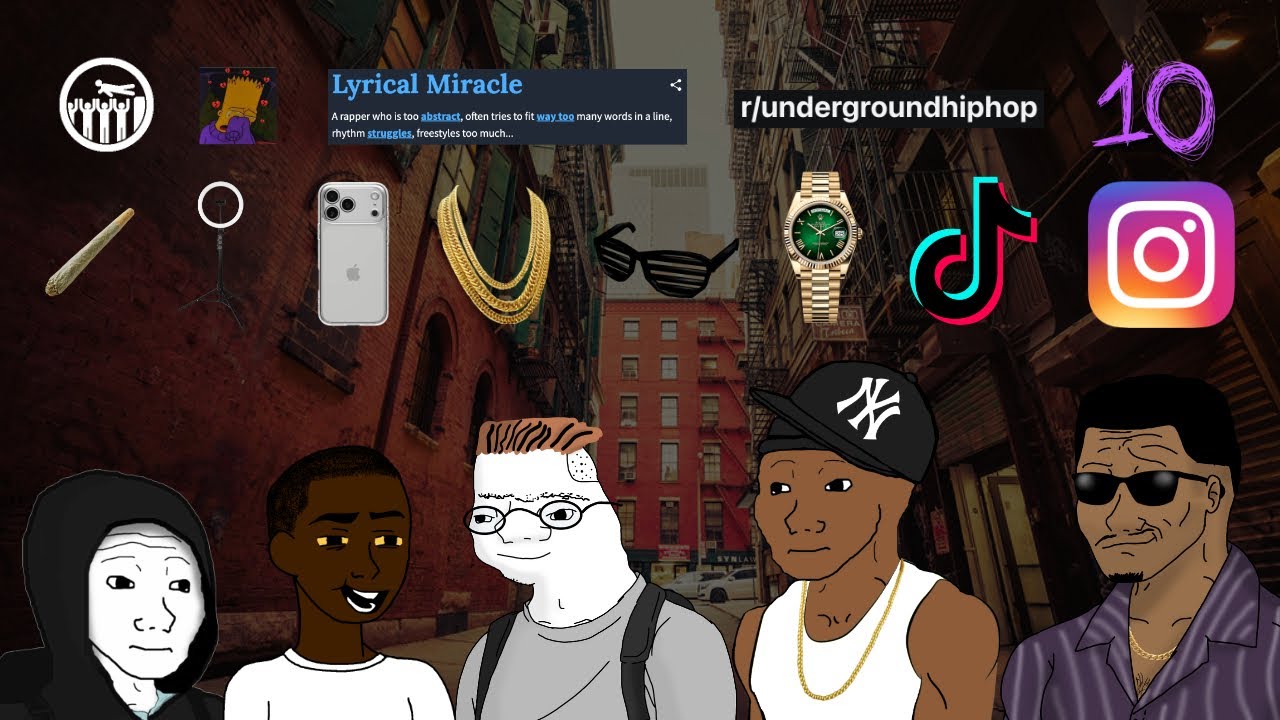 Types of rappers be like..