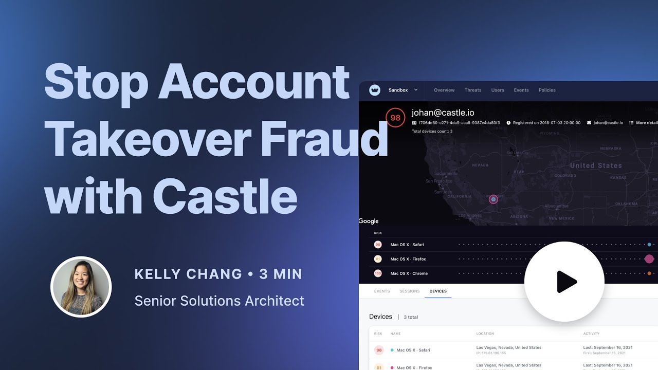 Stop Account Takeover Fraud with Castle