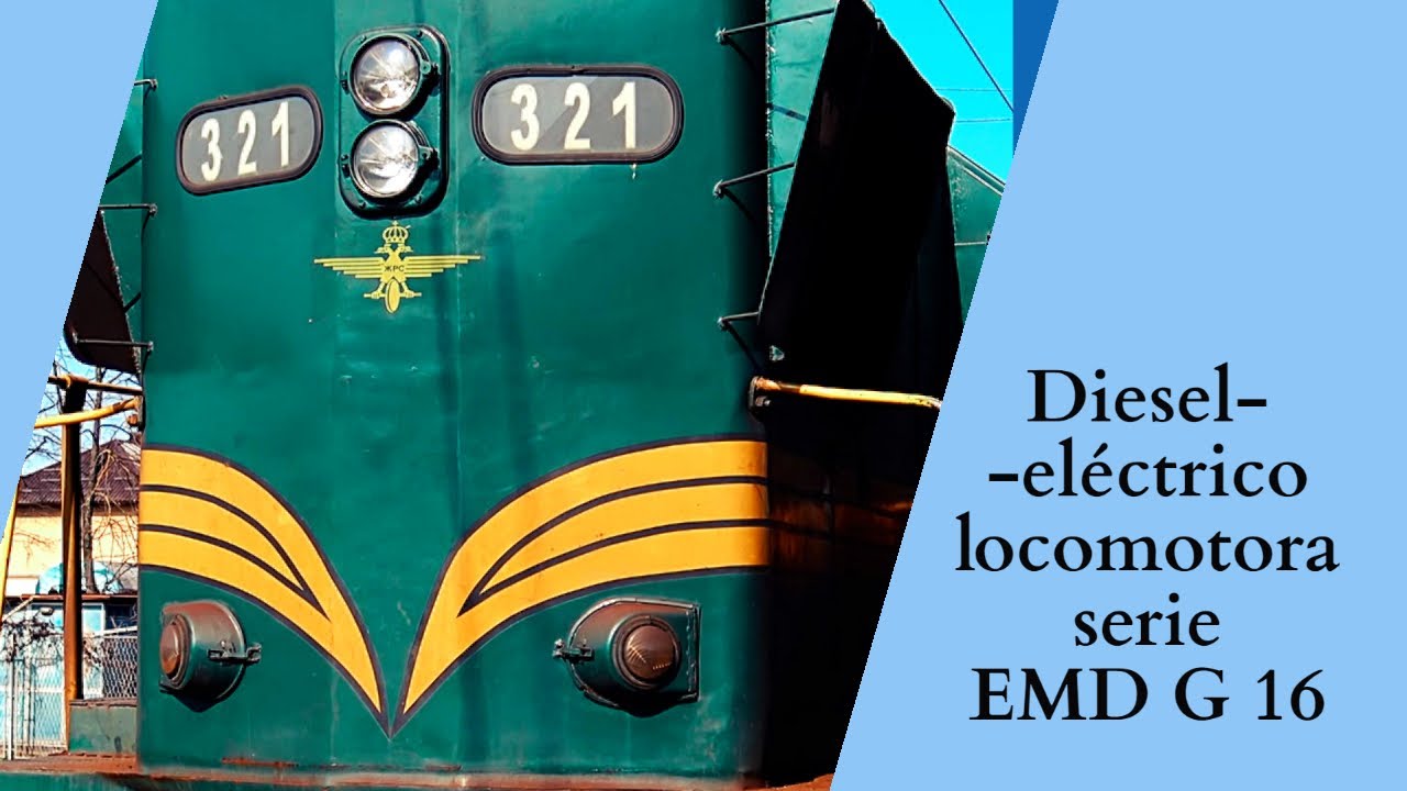 Locomotora diésel eléctrica serie EMD G16