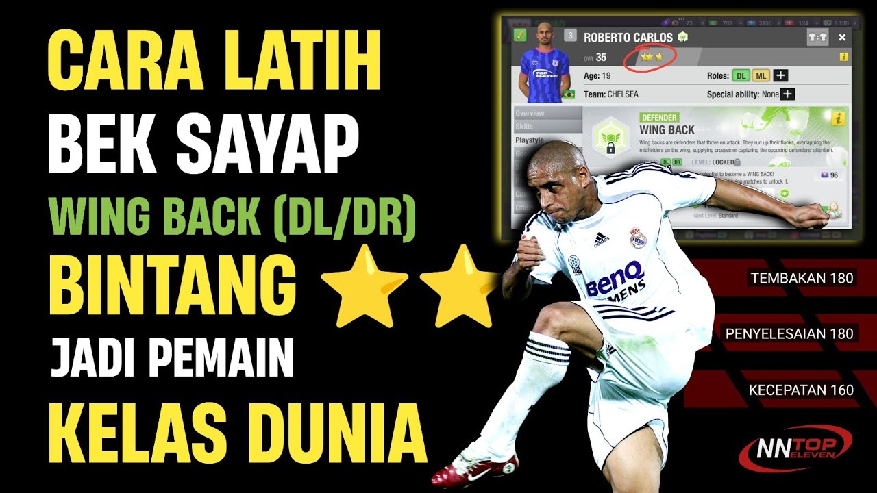 CARA LATIH BEK SAYAP BINTANG 2 SAMPAI JADI PEMAIN KELAS DUNIA 🔥 TOP ELEVEN 2026