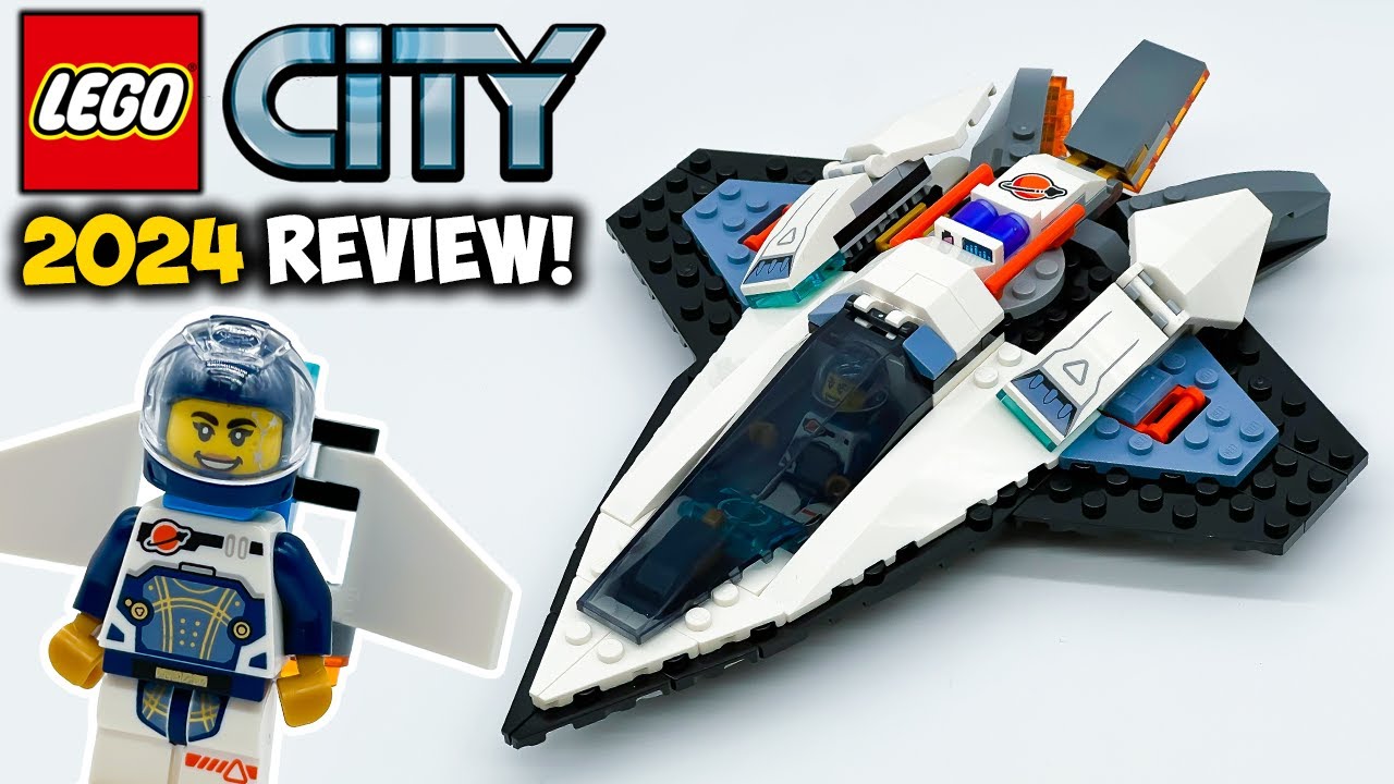 LEGO Interstellar Spaceship Review! | 2024 LEGO City Set 60430