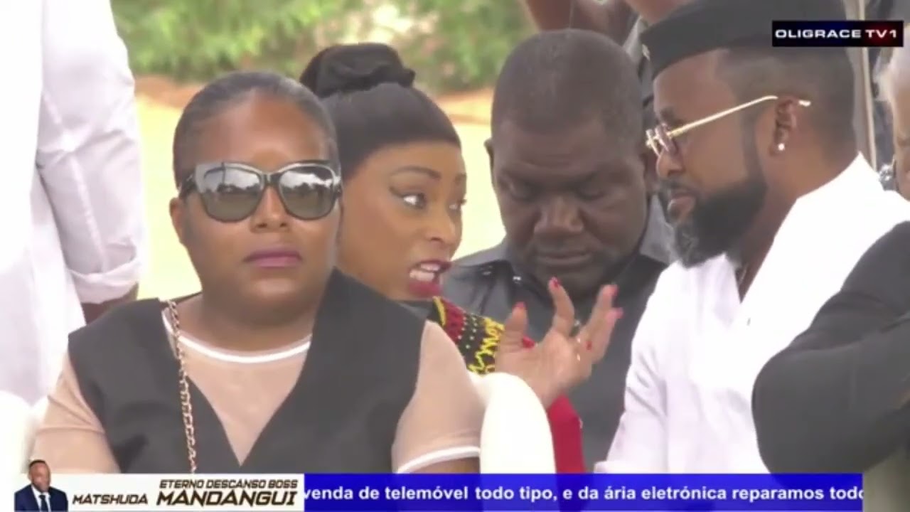 IRMÃ SOFIA TAMBEM ESTEVE PRESENTE E A SUA BANDA NO FUNERAL DO MATSHUDA MANDANGUI
