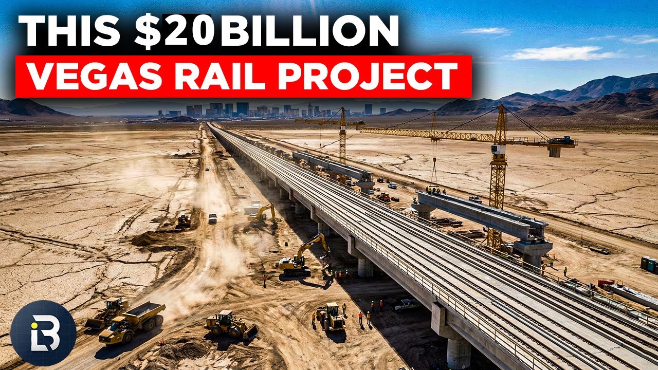 This $12 Billion Vegas Rail Project is Insane