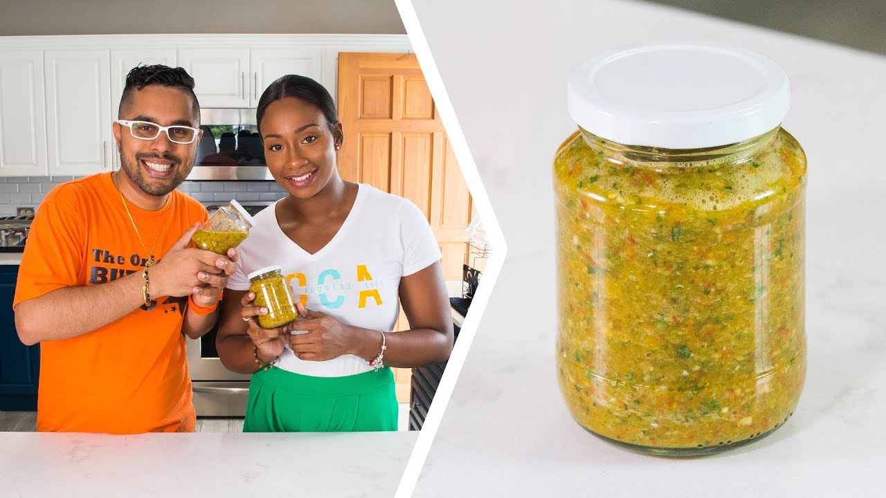 How To Make Trini Pepper Sauce | Foodie Nation