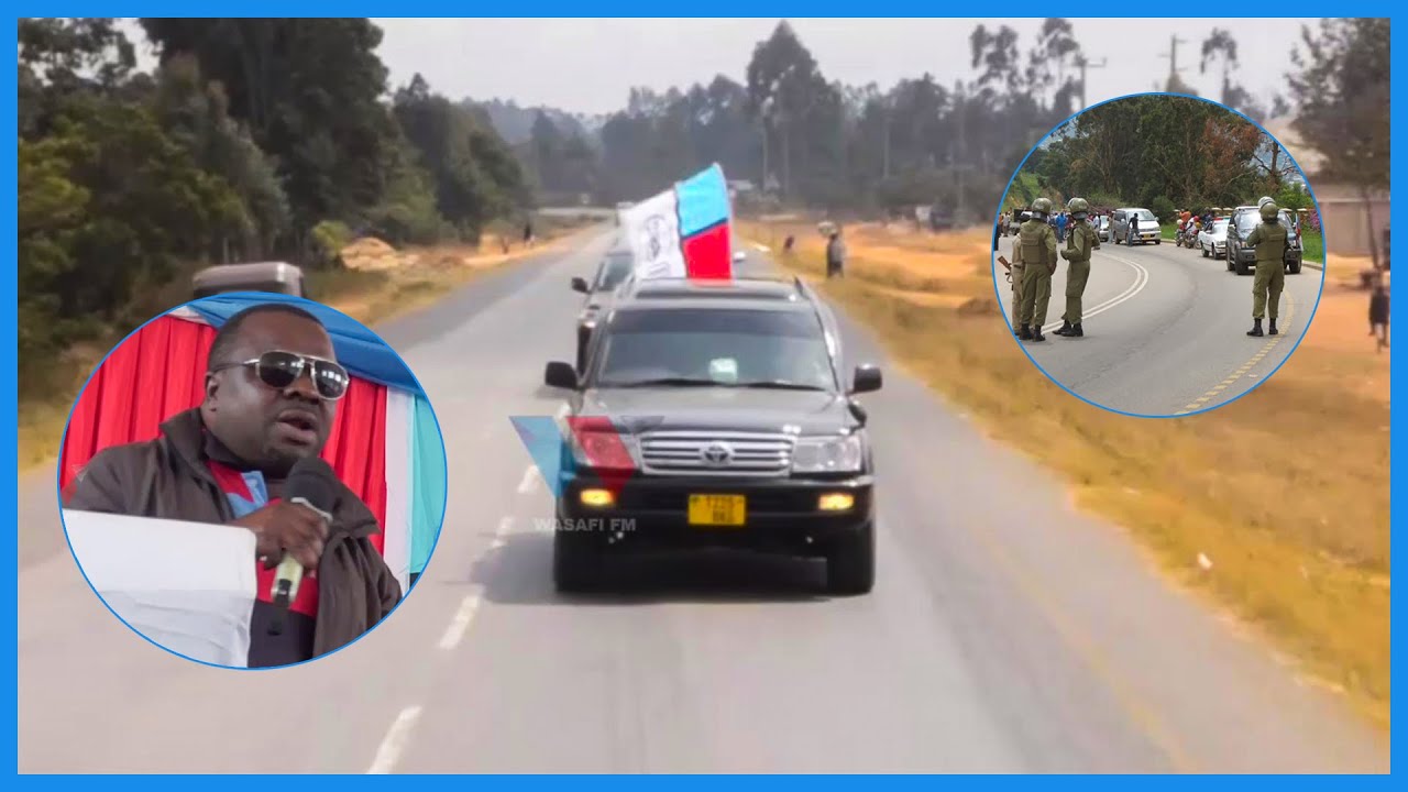 POLISI WAINGILIA MSAFARA WA CHADEMA NJOMBE, SUGU ACHARUKA
