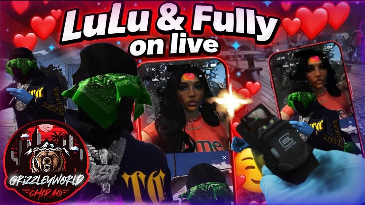 LuLu & Fully LIVE! OPPS Watch!😳 | Grizzley World RP